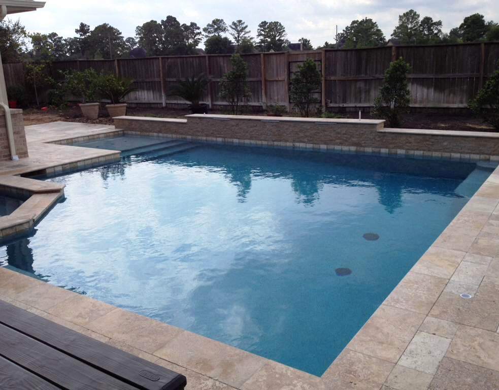 Noce travertine pool coping, Noce Travertine Pool Deck | Natural Stone US